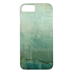 Coques Pour iPhone Aquarelle verte contemporaine