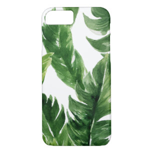 Coque Case-Mate iPhone Aquarelle verte Feuille  Motif