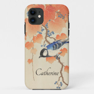 Case-Mate iPhone Case Aquarelle vintage Japonaise Impression avec oiseau