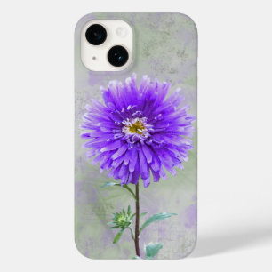 Coque Case-Mate iPhone Aquarelle violette Dahlia