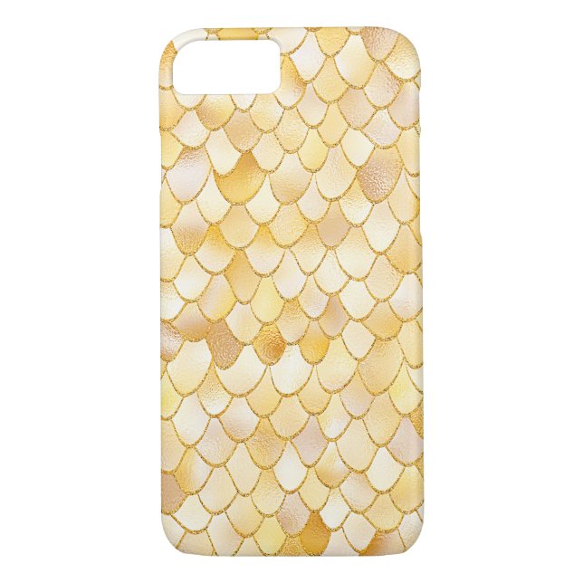 Coques Case-Mate iPhone Aquarelle Wonky Gold Parties scintillant métal sir (Dos)