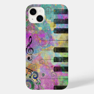 Coque Case-Mate iPhone Aquarelles cool Plaques Piano coloré