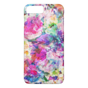 Etui iPhone Case-Mate Aquarelles Fleurs colorées Collage