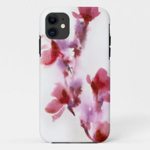Coque iPhone 11 Aquarelles florales Abstraites 3
