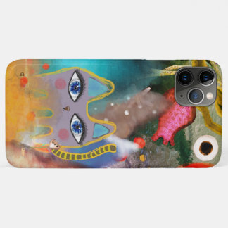 Case-Mate iPhone Case Aquarelles montagne tulipe chat