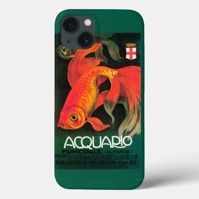 Coques Case-Mate iPhone Aquarium & Municipal Park Promotional Poster (Verso)