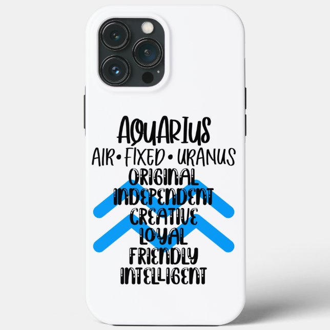 Coques Case-Mate iPhone Aquarius  (Verso)