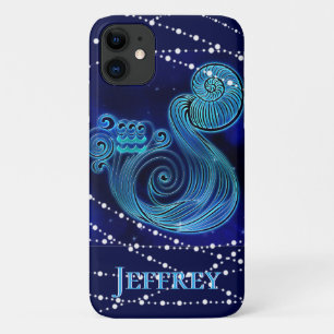 Case-Mate iPhone Case Aquarius en bleu foncé II