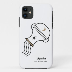 Case-Mate iPhone Case Aquarius le porteur d'eau personnalisé
