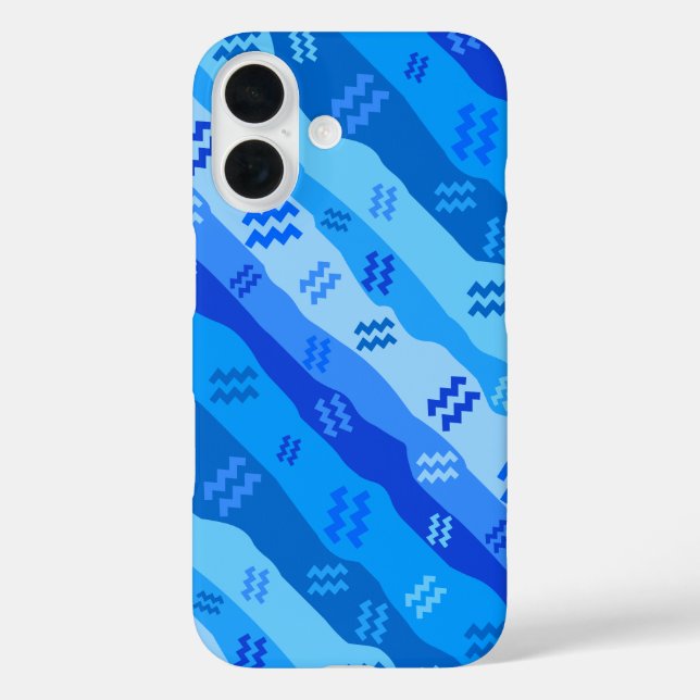 Coques Case-Mate iPhone Aquarius Zodiac (Verso)