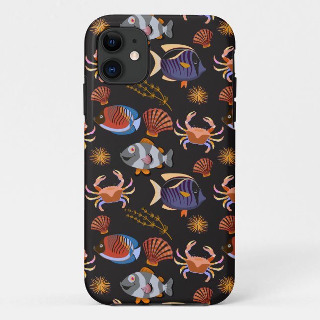 Coques Case-Mate iPhone Aquatic animals | ocean underwater life (Dos)