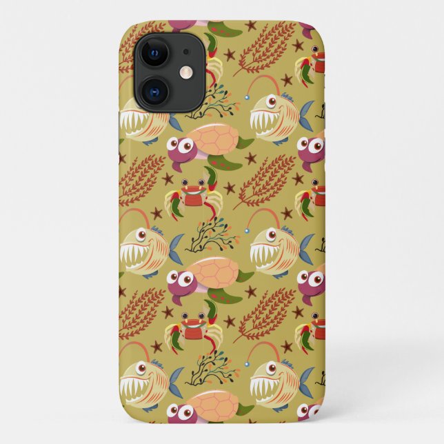 Coques Case-Mate iPhone Aquatic animals | ocean underwater life (Dos)