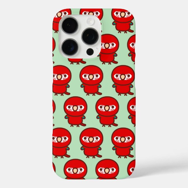 Coques Case-Mate iPhone Ara rouge-et-vert (Verso)