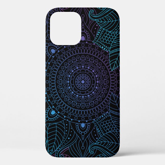 Coques Case-Mate iPhone Arabesque Bliss : Magie Mandala orientale (Verso)