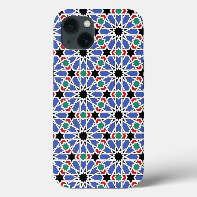 Coques Case-Mate iPhone Arabesque Mosaic Pattern  (Verso)