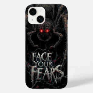 Coque Case-Mate iPhone Araignée de nuit - Illustration d'horreur noire