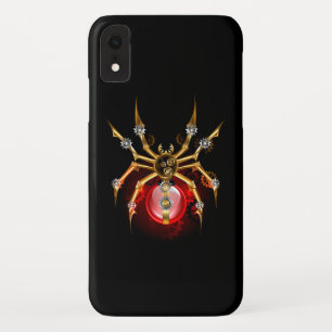 Case-Mate iPhone Case Araignée en vapeur noire