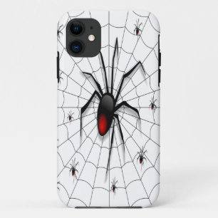 Coque Case-Mate Pour iPhone Araignée noire et bébés -