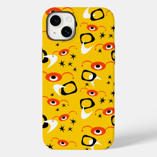 Coques Case-Mate iPhone Araignées atomiques rétro (Verso)