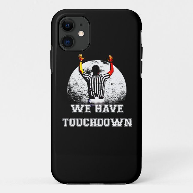 Coques Case-Mate iPhone Arbitre du football "nous avons le touchdown", (Dos)