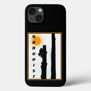 Case-Mate iPhone Case Arboriste : Montée du soleil silhouette grimpeur