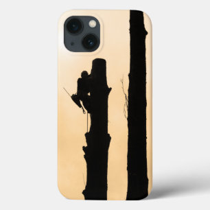 Case-Mate iPhone Case Arboriste / Trimmer Arbre : Minimaliste Silhouetté