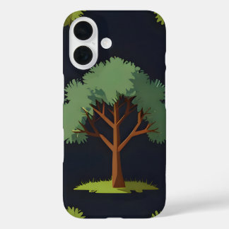 Coque Pour iPhone 16 arbre