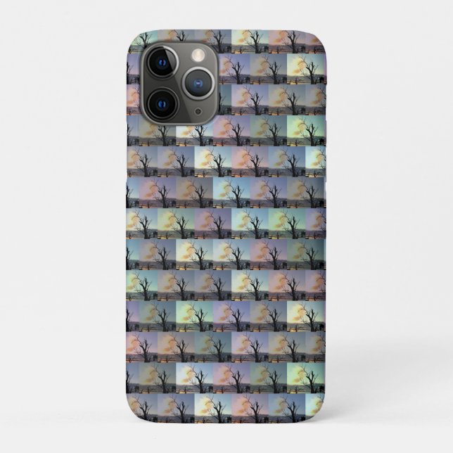 Coques Case-Mate iPhone Arbre à gomme australien Art abstrait, (Dos)