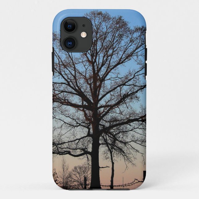 Coques Case-Mate iPhone Arbre à l'iPhone 5 de crépuscule (Dos)