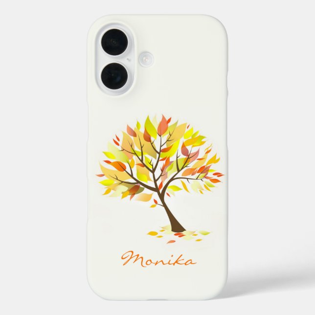 Coques Case-Mate iPhone Arbre à thème Automne (Verso)