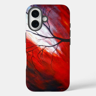 Coque Pour iPhone 16 Arbre Abstrait