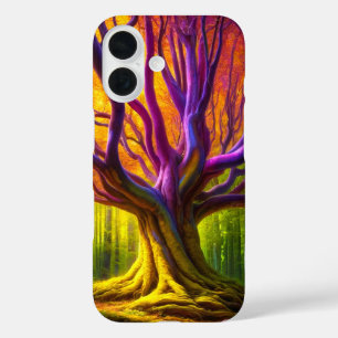 Coque Pour iPhone 16 Arbre artistique