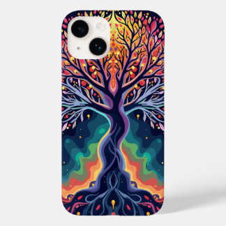 Coque Case-Mate iPhone Arbre cosmique vibrant
