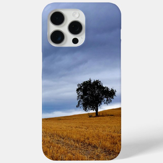 Coques Case-Mate iPhone Arbre dans un champ de blé (Verso)
