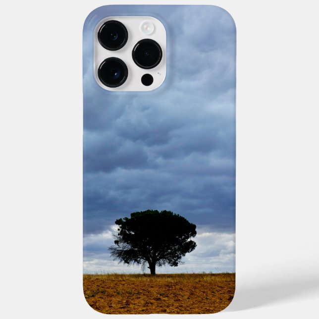 Coques Case-Mate iPhone Arbre dans un champ vide (Verso)