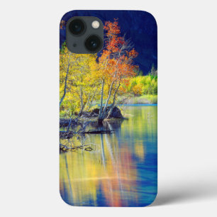 Etui iPhone Case-Mate Arbre d'Aspen en en automne se reflétant dans le