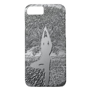 Coques Pour iPhone Arbre de chrome de yoga de la vie