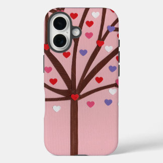 Coque Pour iPhone 16 Arbre de coeur