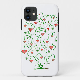 Coque Case-Mate Pour iPhone Arbre de Coeurs avec Feuilles