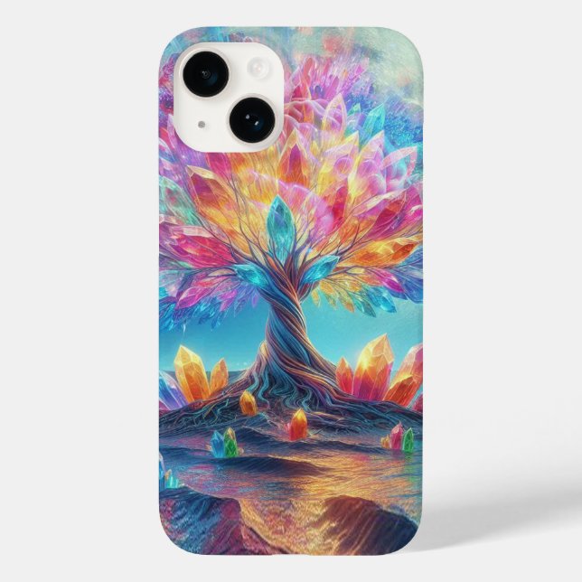 Coques Case-Mate iPhone Arbre de la lune (Verso)