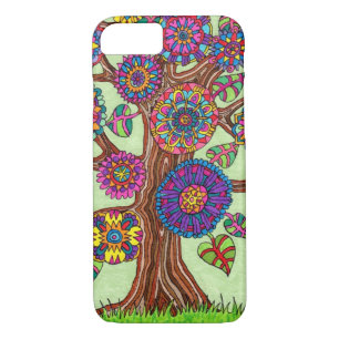Case-Mate iPhone Case Arbre de la vie brillamment fleurissant