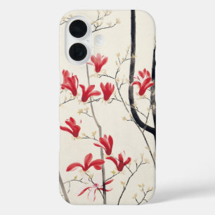 Coques iPhone 16 Arbre de Magnolia par Kobayashi Kokei, Nature Vint