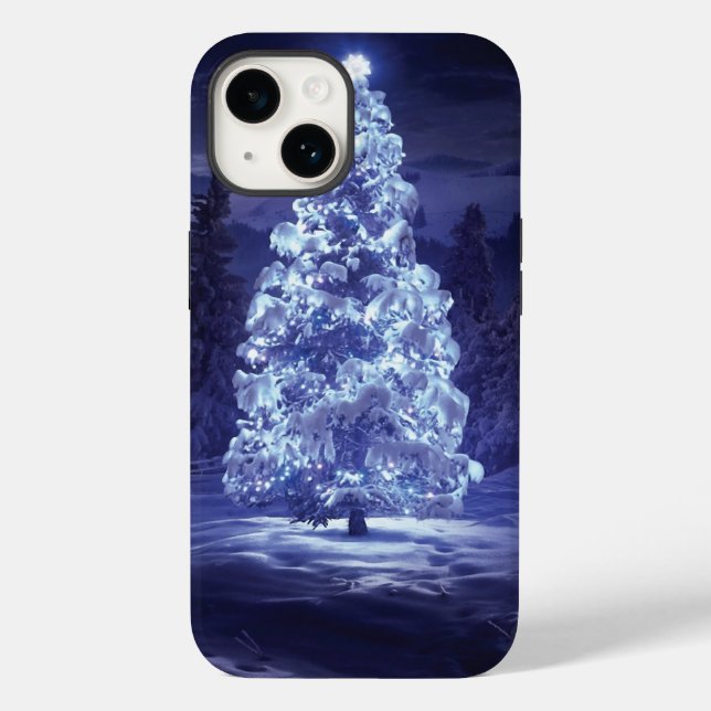 Coques Case-Mate iPhone Arbre de Noël (Verso)