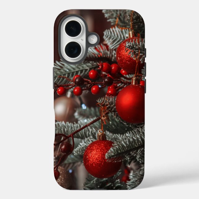 Coques Case-Mate iPhone Arbre de Noël (Verso)