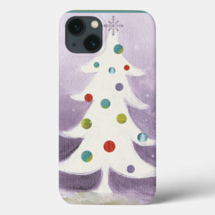 Etui iPhone Case-Mate Arbre de Noël blanc
