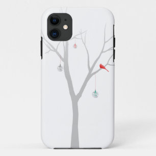 Coque Case-Mate Pour iPhone Arbre de Noël clairsemé