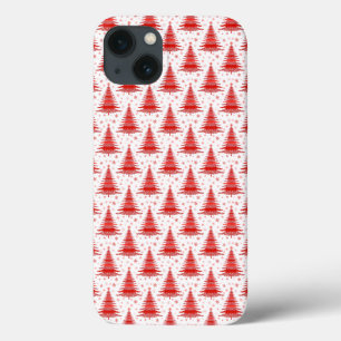 Case-Mate iPhone Case Arbre de Noël Design Motif rouge