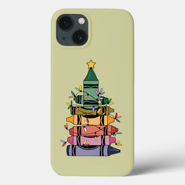 Coques Case-Mate iPhone Arbre de Noël Enseignant Vie Cadeau Enseignement (Verso)