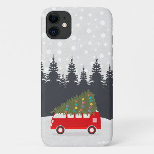 Case-Mate iPhone Case Arbre de Noël et voiture