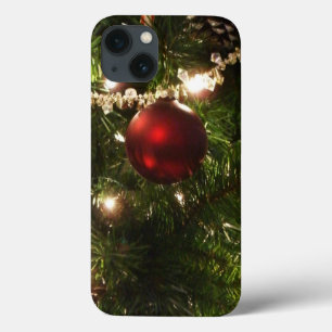 Etui iPhone Case-Mate Arbre de Noël I Vacances Plutôt vert et rouge